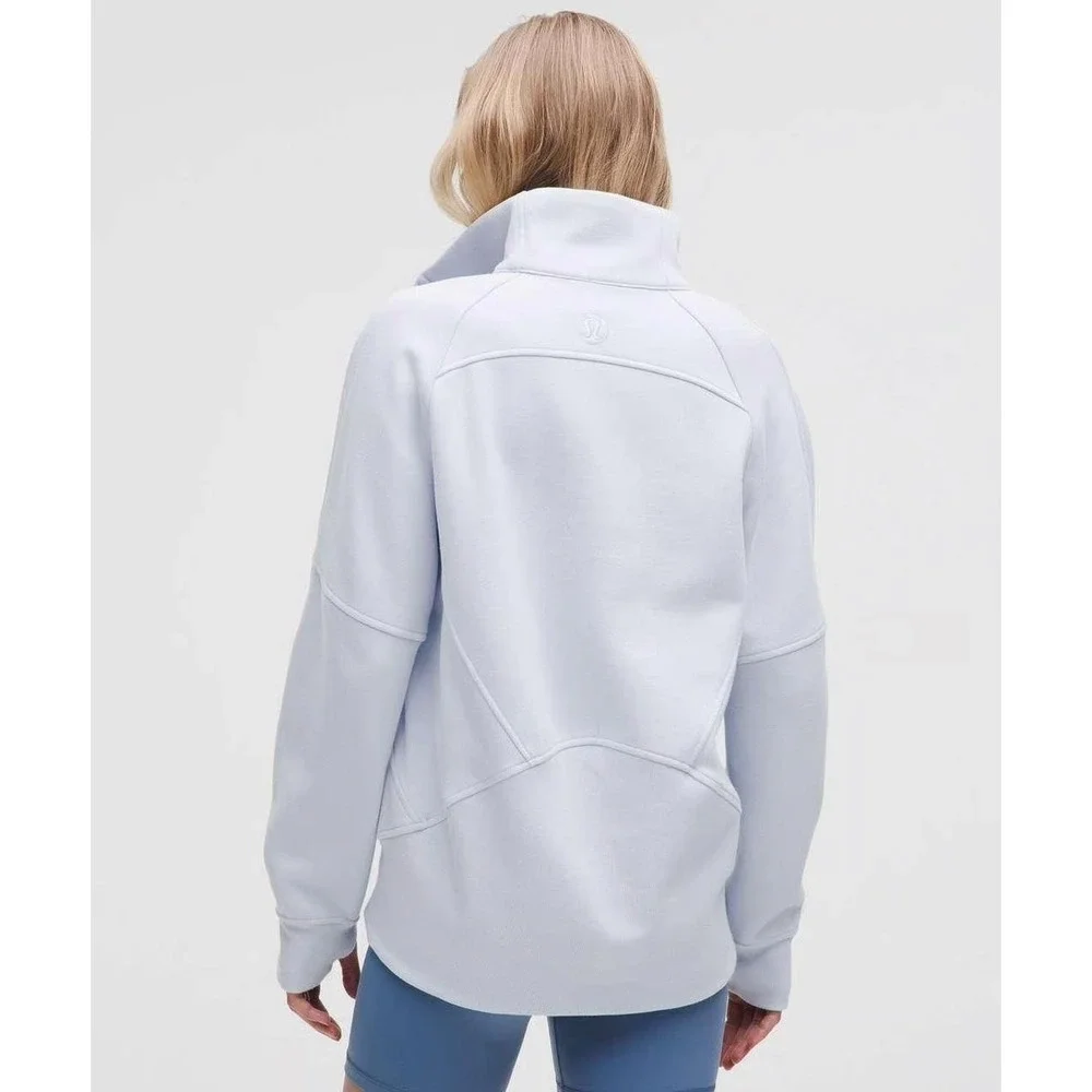 NWT Lululemon Scuba Oversized Funnel Neck Half Zip Long - Picture 7 of 12